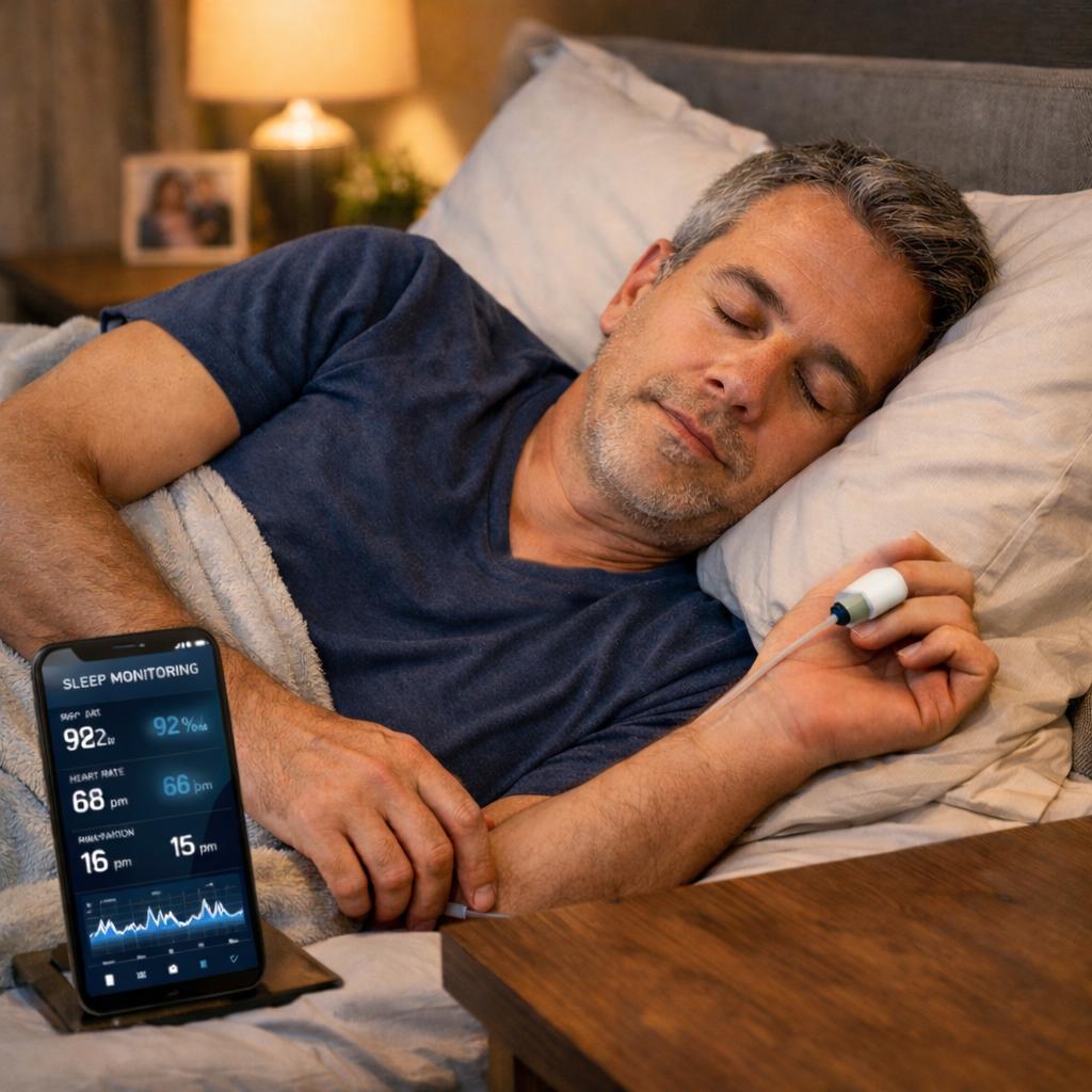 Casal afetado pelo ronco